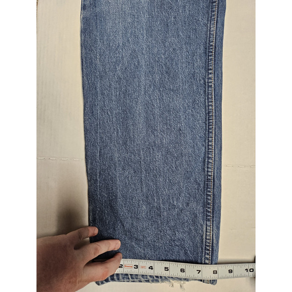 Levi's 505 Orange Tab Jeans Men's Size 40x32 Actual 38x32 - Picture 7 of 12